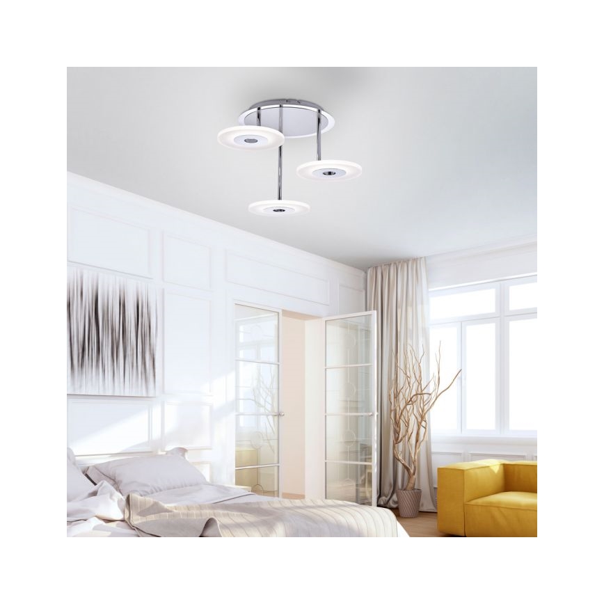 Paul Neuhaus 6446-Paul Neuhaus 6446-55 - Lampadario LED dimmerabile ADALI 3xLED/13W/230V55 - Plafoniera LED ADALI 3xLED/13W/230V