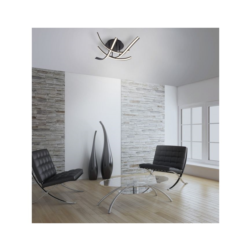 Paul Neuhaus 6474-48 - Plafonnier à intensité variable LINDA 4xLED/7W/230V