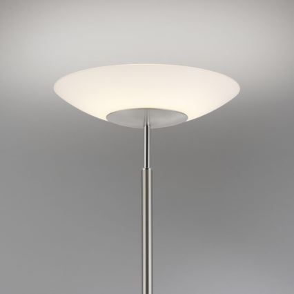 Paul Neuhaus 655-55 - Lampadaire à intensité variable ALFRED 1xLED/28W+1xLED/4W/230V chrome brillant
