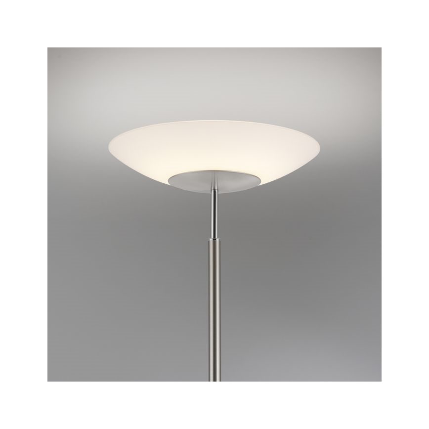 Paul Neuhaus 655-55 - Lampadaire à intensité variable ALFRED 1xLED/28W+1xLED/4W/230V chrome brillant