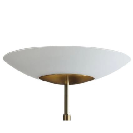 Paul Neuhaus 655-60 - Piantana LED dimmerabile ALFRED LED/28W/230V+LED/4W/230V ottone