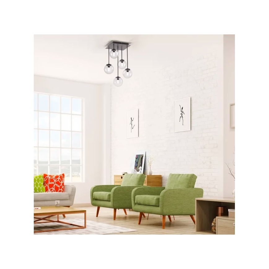 Paul Neuhaus 6719-18 - Lustre sur barre LED WIDOW 5xG9/3W/230V