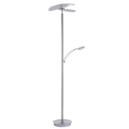 Paul Neuhaus 673-55 - Lampada da terra dimmerabile a LED ARTUR 2xLED/21W/230V+1xLED/6W cromo lucido