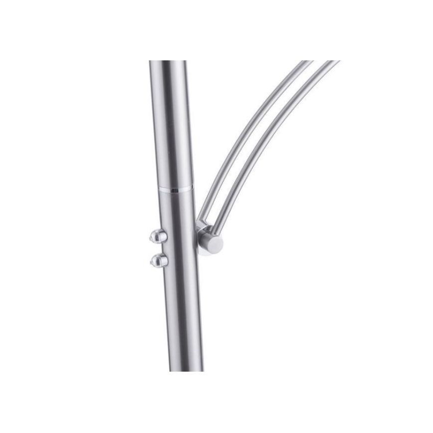 Paul Neuhaus 673-55 - Lampada da terra dimmerabile a LED ARTUR 2xLED/21W/230V+1xLED/6W cromo lucido