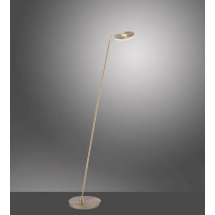 Paul Neuhaus 676-60 - Lampadaire à intensité variable tactile MARTIN LED/13,5W/230V laiton