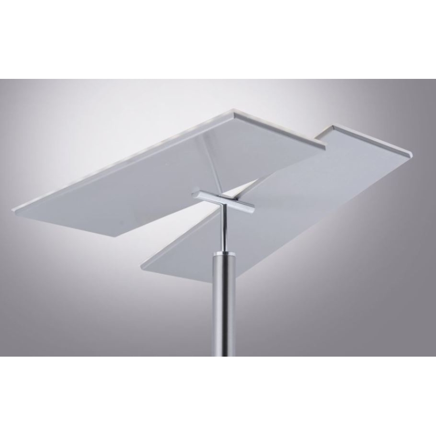 Paul Neuhaus 687-55 - Dimmbare LED-Stehleuchte ARTUR 2xLED/27W + LED/6W