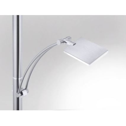 Paul Neuhaus 687-55 - Lampada da terra dimmerabile a LED ARTUR 2xLED/27W + LED/6W
