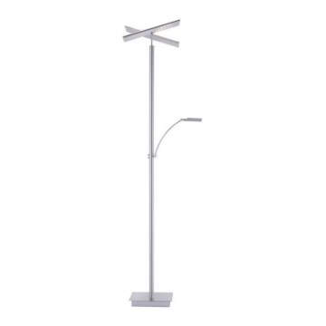 Paul Neuhaus 687-55 - Lampada da terra LED dimmerabile ARTUR 2xLED/27W + LED/6W