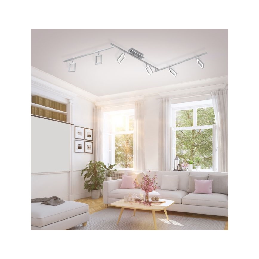Paul Neuhaus 6965-55 - Spot LED à intensité variable INIGO 6xLED/4W/230V
