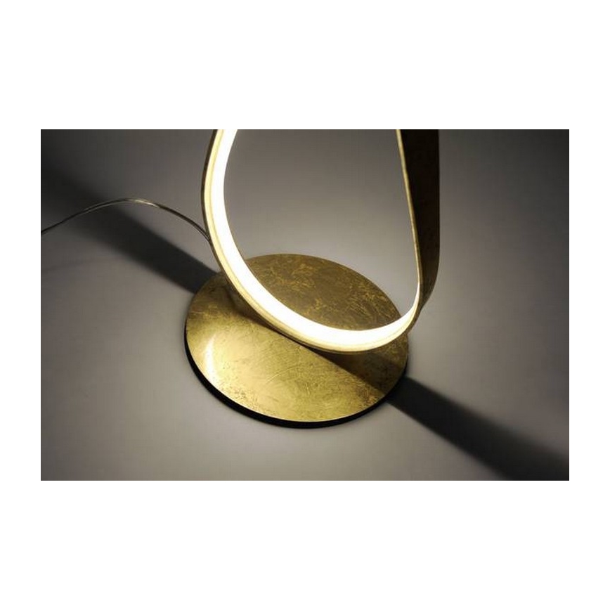 Paul Neuhaus 720-12 - Lampada LED da terra dimmerabile LINDA LED/27W/230V dorata