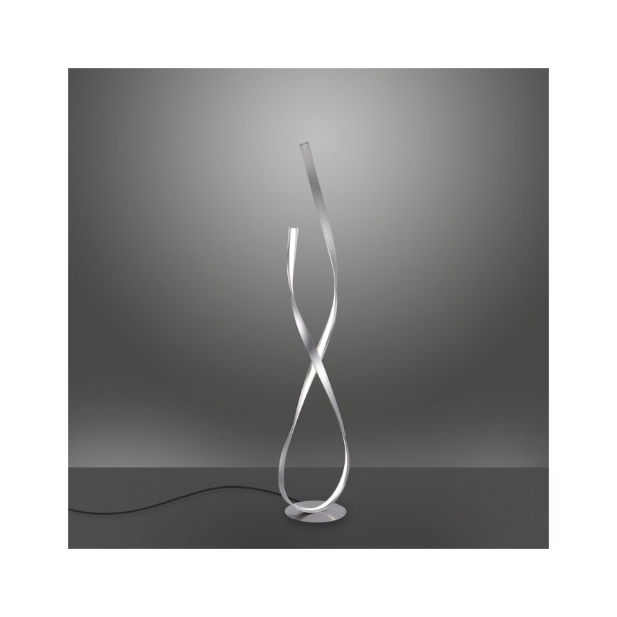 Paul Neuhaus 720-55 - Lampadaire à intensité variable LINDA LED/27W/230V chrome brillant