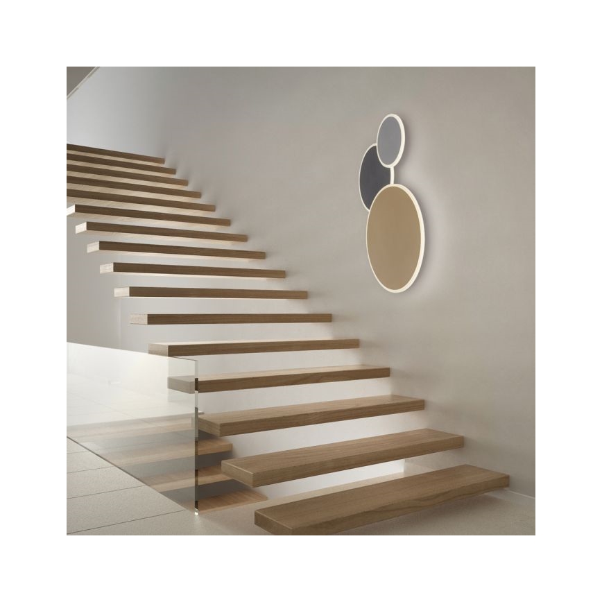 Paul Neuhaus 8007-70 - Dimmbare LED-Deckenleuchte Q-PIATO LED/35W/230V 2700-5000K Wi-Fi + Fernbedienung