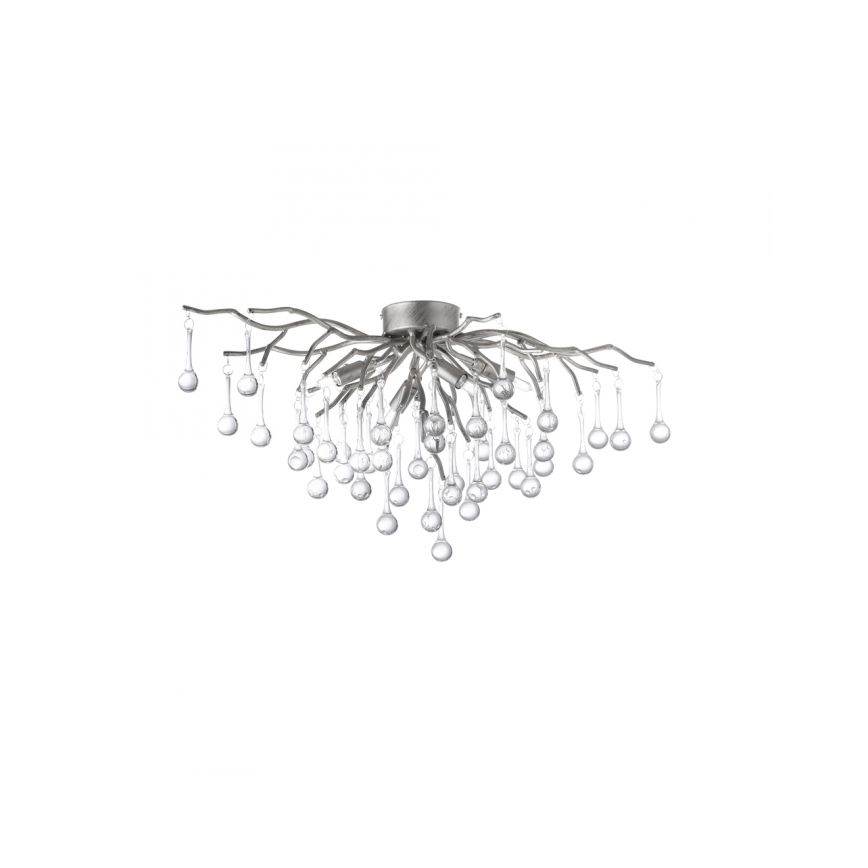 Paul Neuhaus 8090-55 - Plafonnier ICICLE 4xG9/40W/230V 30x60 cm chrome brillant