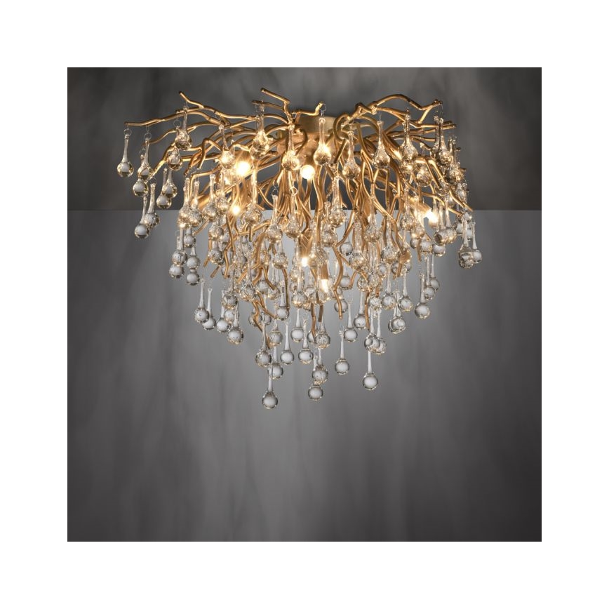 Paul Neuhaus 8091-11 - Lampadario a plafone ICICLE 9xG9/40W/230V
