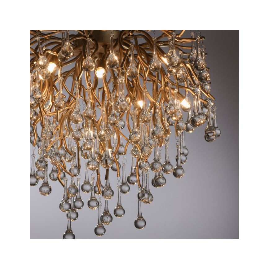 Paul Neuhaus 8091-11 - Plafonnier ICICLE 9xG9/40W/230V