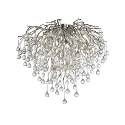 Paul Neuhaus 8091-55 - Lampadario a plafone ICICLE 9xG9/40W/230V