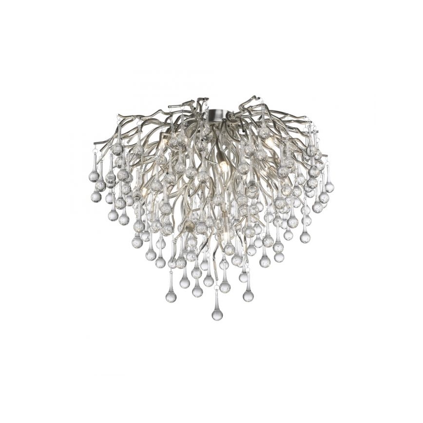 Paul Neuhaus 8091-55 - Lampadario a plafone ICICLE 9xG9/40W/230V