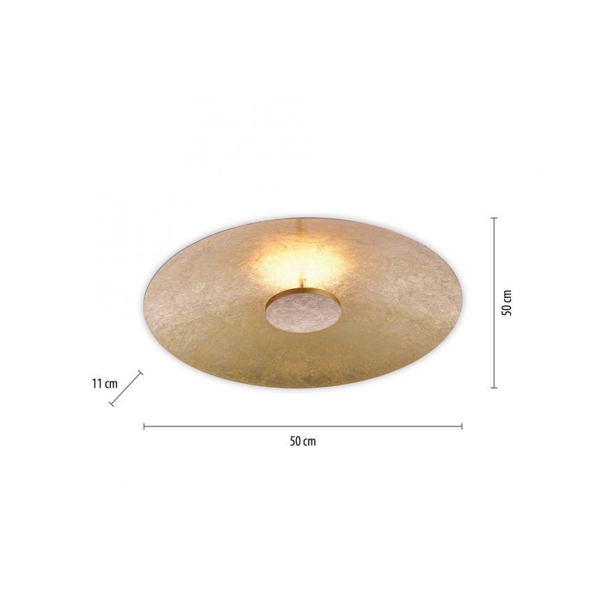Paul Neuhaus 8132-12 - Plafonnier LED à intensité variable PLATE LED/25W/230V