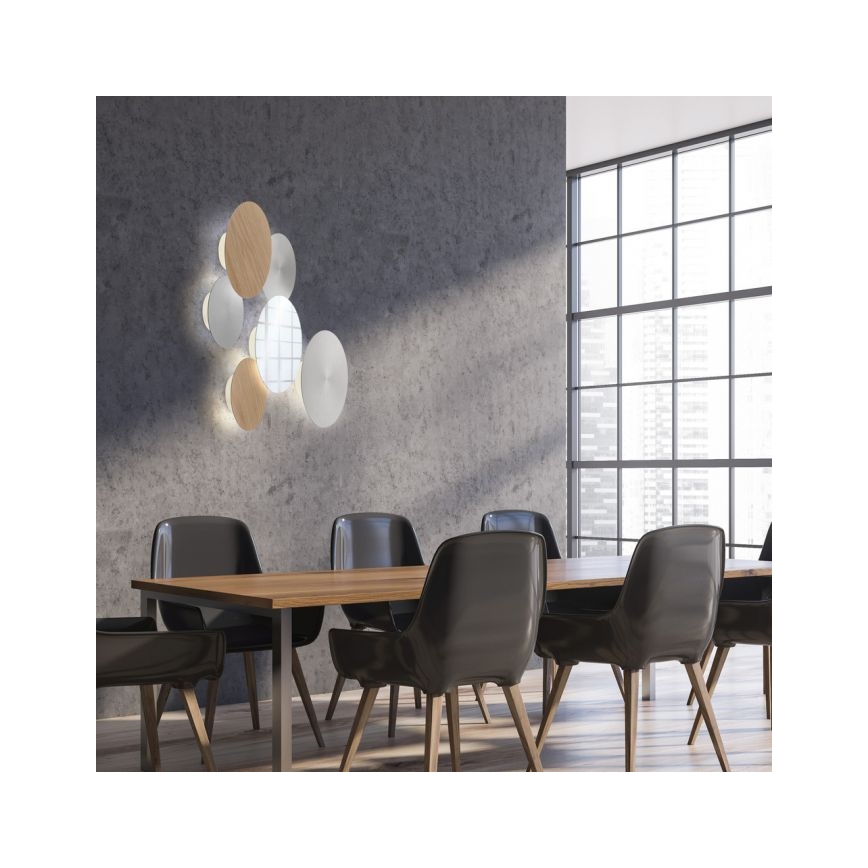 Paul Neuhaus 8153-79 - Applique a LED dimmerabile PUNTUA LED/1,3W/3,7V 2200 mAh + telecomando