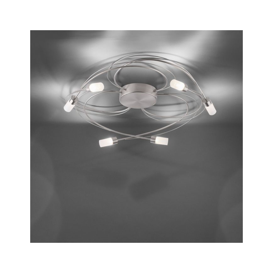 Paul Neuhaus 8250-55 - Lustre monté en surface à intensité variable NELIA 6xLED/3W/230V