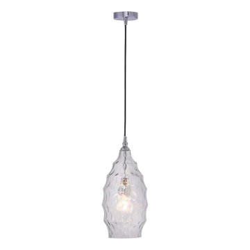 Paul Neuhaus 8267-00 - Lampadario a sospensione con filo SCARLETT 1xE27/60W/230V diametro 19 cm limpido