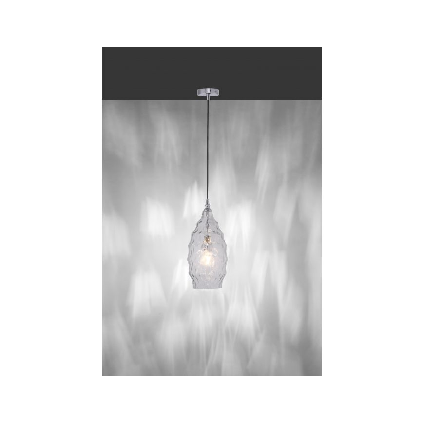 Paul Neuhaus 8267-00 - Suspension filaire SCARLETT 1xE27/60W/230V d. 19 cm transparent