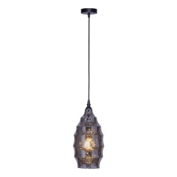 Paul Neuhaus 8267-25 - Lampadario a sospensione con filo SCARLETT 1xE27/60W/230V diametro 19 cm nero
