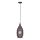 Paul Neuhaus 8267-25 - Lampadario a sospensione con filo SCARLETT 1xE27/60W/230V diametro 19 cm nero