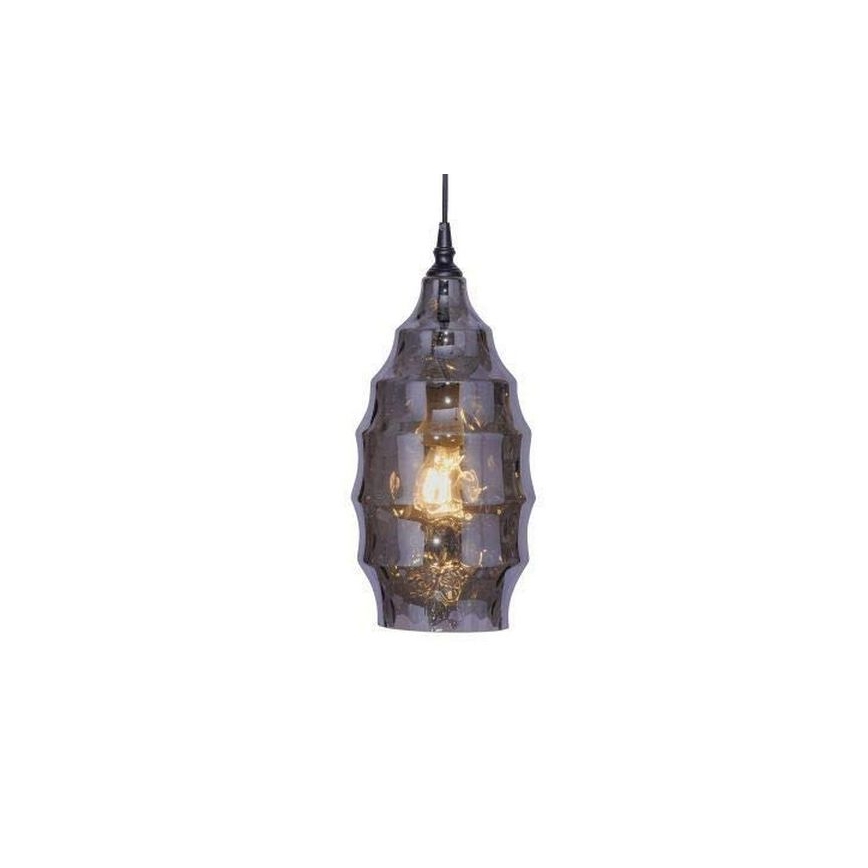 Paul Neuhaus 8267-25 - Lampadario a sospensione con filo SCARLETT 1xE27/60W/230V diametro 19 cm nero