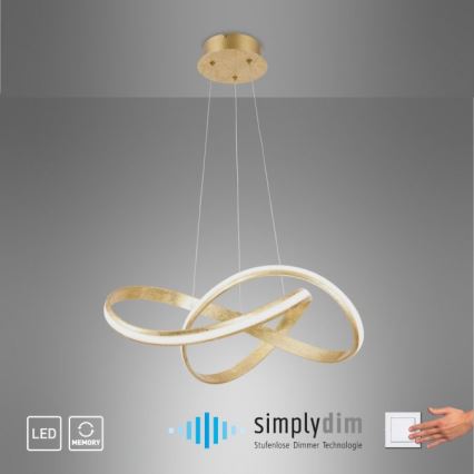 Paul Neuhaus 8291-12 - Lampadario a sospensione con filo LED dimmerabile MELINDA LED/30W/230V