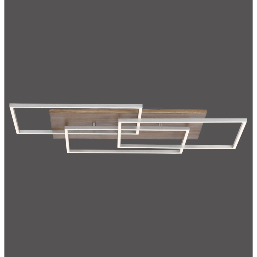 Paul Neuhaus 8330-79 - Dimmbare LED-Aufbauleuchte PALMA 3xLED/12W/230V Kiefer + Fernbedienung