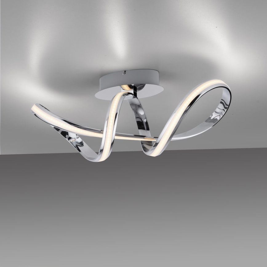 Paul Neuhaus 8331-17 - Lampadario a plafone LED dimmerabile MELINDA LED/30W/230V cromo lucido