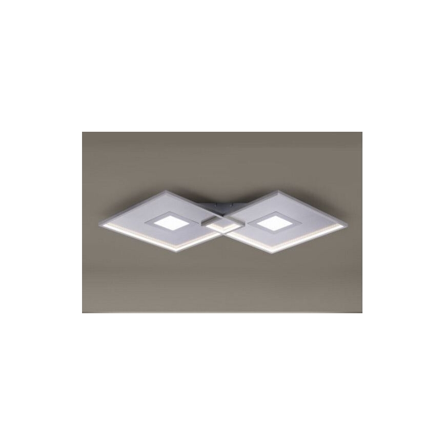 Paul Neuhaus 8378-55 - Dimmbare LED-Deckenleuchte AMARA LED/45W/230V glänzendes Chrom + Fernbedienung