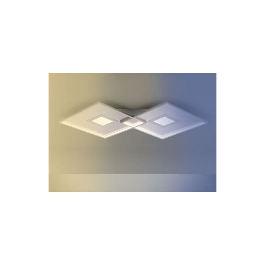 Paul Neuhaus 8378-55 - Plafoniera LED dimmerabile AMARA LED/45W/230V cromo lucido + telecomando