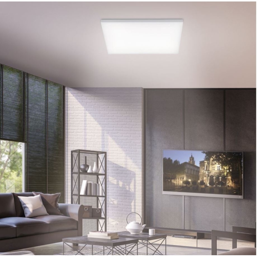 Paul Neuhaus 8492-16 - Panneau monté en surface LED à intensité variable FRAMELESS LED/35W/230V + télécommande