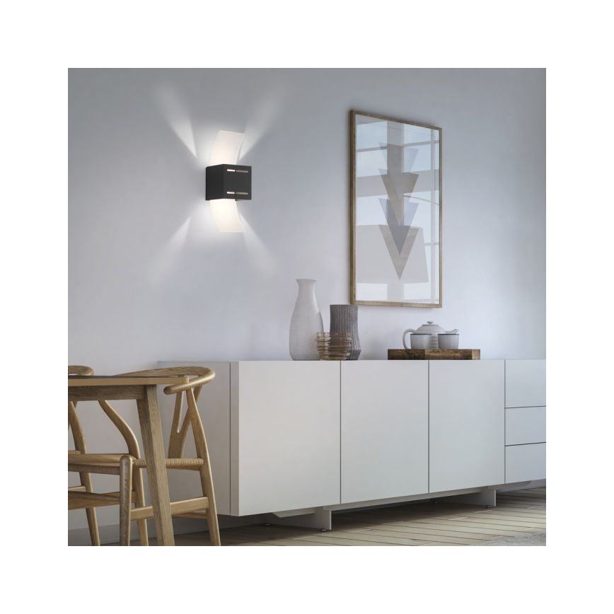 Paul Neuhaus 9007-13 - Applique murale ORMA 1xG9/40W/230V noir