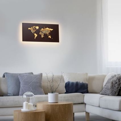 Paul Neuhaus 9056-48 - LED Lampada decorativa da parete MAP LED/25W/230V 3000K