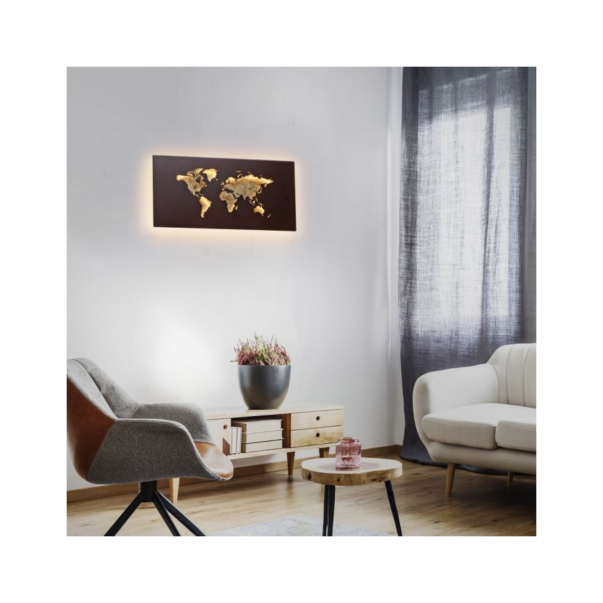 Paul Neuhaus 9056-48 - LED Lampada decorativa da parete MAP LED/25W/230V 3000K