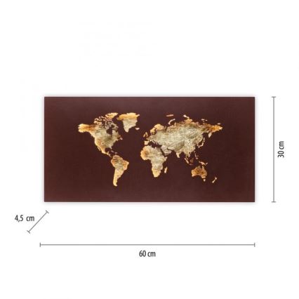 Paul Neuhaus 9056-48 - LED Lampada decorativa da parete MAP LED/25W/230V 3000K
