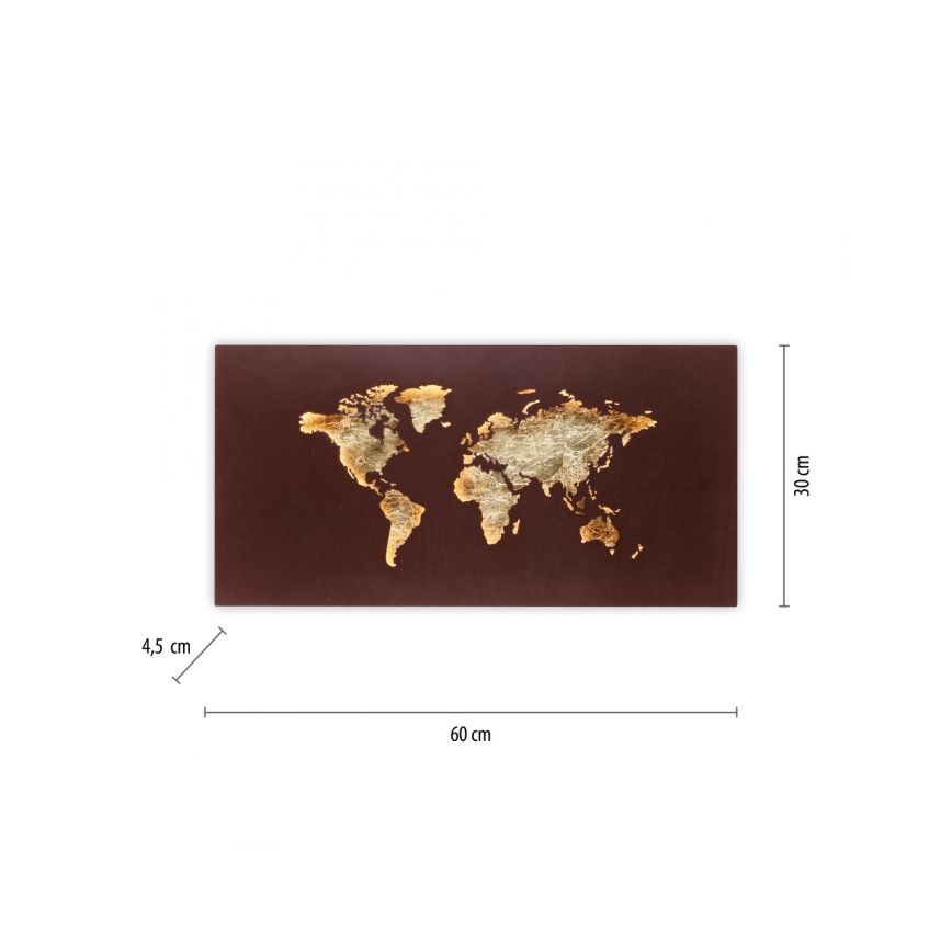 Paul Neuhaus 9056-48 - LED Lampada decorativa da parete MAP LED/25W/230V 3000K