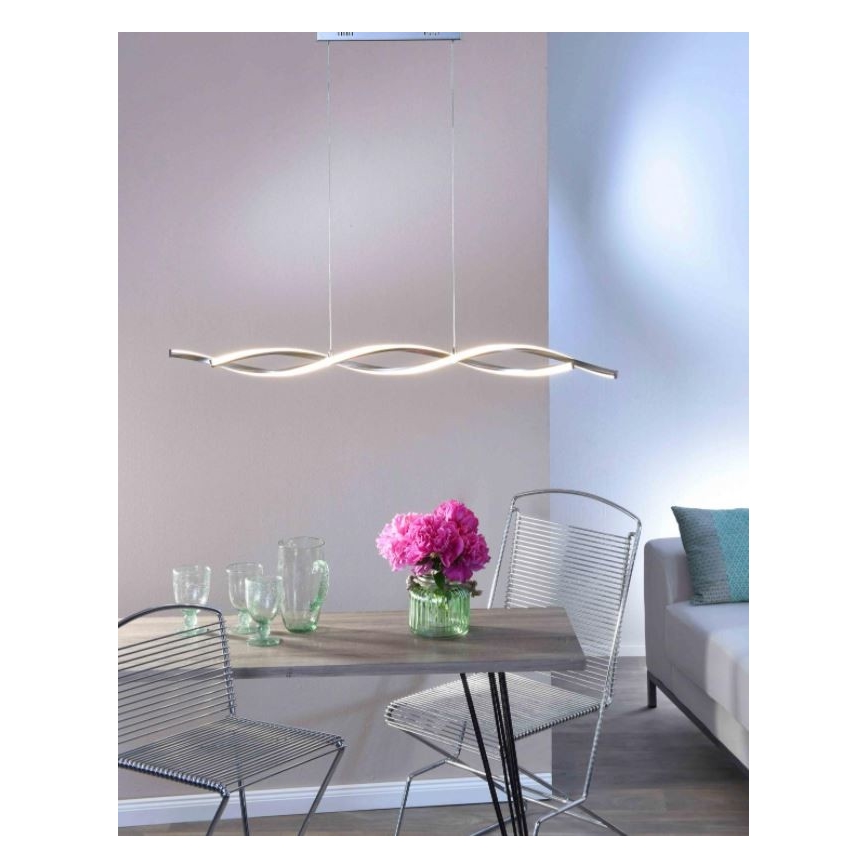 Paul Neuhaus 9142-55 - Suspension filaire à intensité variable POLINA 2xLED/10,2W/230V
