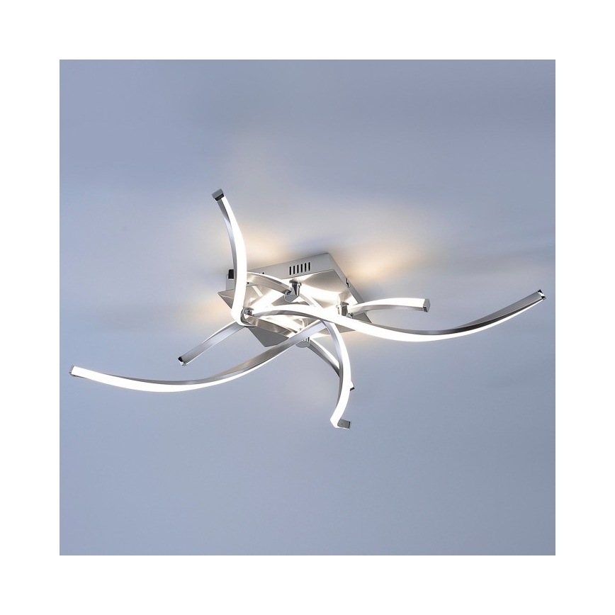 Paul Neuhaus 9144-55 - Lustre monté en surface à intensité variable POLINA LED/10,2W/230V