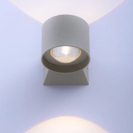 Paul Neuhaus 9441-21 - Applique murale d'extérieur TIMO 2xLED/2W/230V IP54
