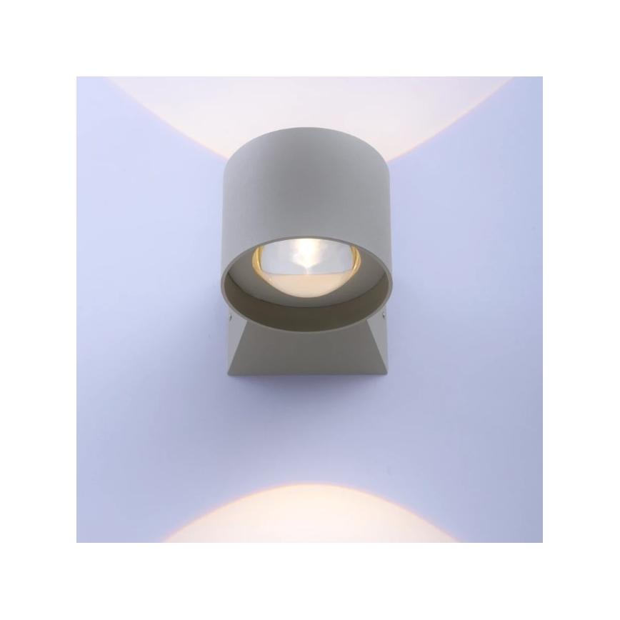 Paul Neuhaus 9441-21 - Applique murale d'extérieur TIMO 2xLED/2W/230V IP54