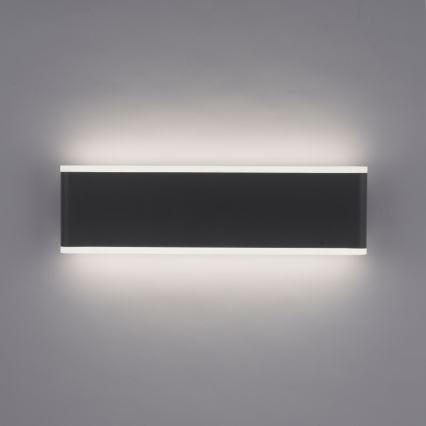 Paul Neuhaus 9484-13 - Applique murale à intensité variable d'extérieur ELSA 2xLED/9W/230V IP65
