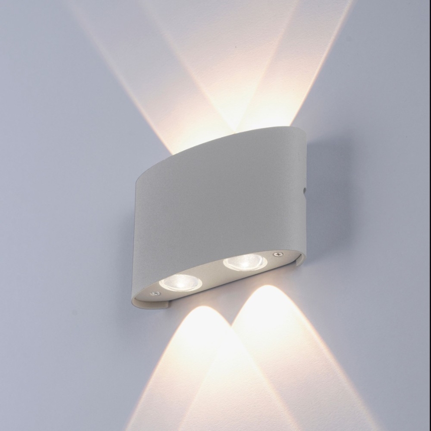 Paul Neuhaus 9487-21 - Applique LED da esterno CARLO 4xLED/0,8W/230V IP54