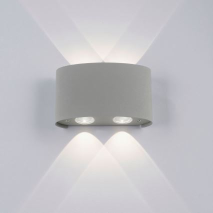Paul Neuhaus 9487-21 - Applique LED da esterno CARLO 4xLED/0,8W/230V IP54