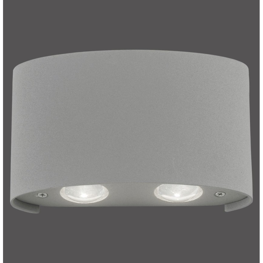 Paul Neuhaus 9487-21 - Applique murale d'extérieur CARLO 4xLED/0,8W/230V IP54