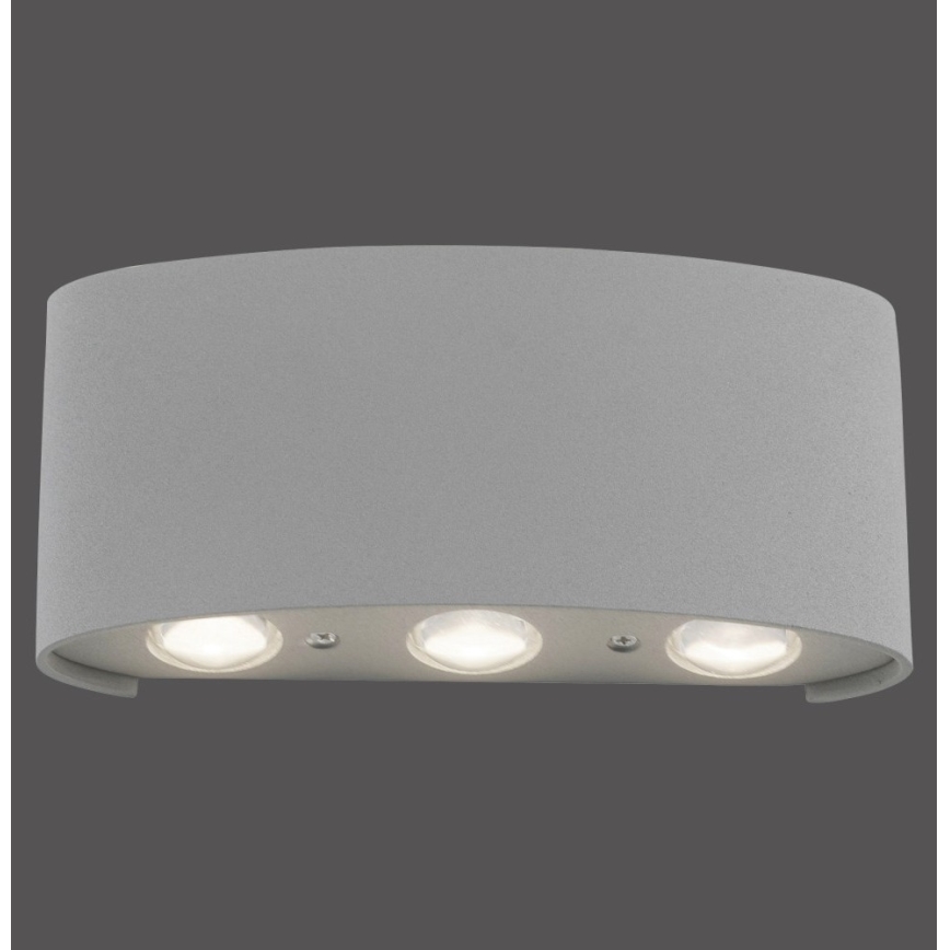 Paul Neuhaus 9488-21 - Applique LED da esterno CARLO 6xLED/0,8W/230V IP54