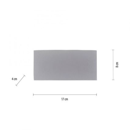 Paul Neuhaus 9488-21 - Applique murale d'extérieur CARLO 6xLED/0,8W/230V IP54